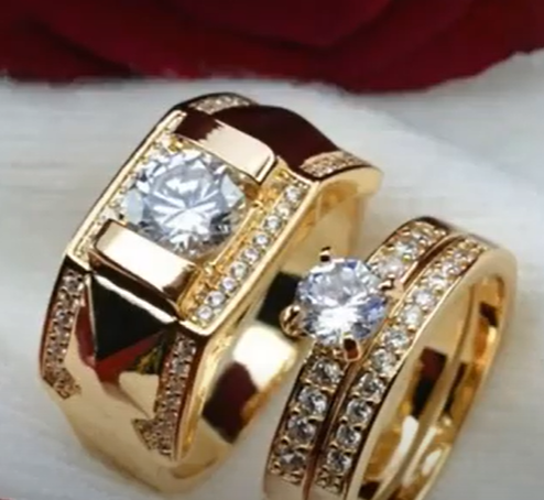 New Couple Rings Gold,