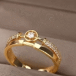 Modern Gold Ring Design For Girls