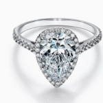 Pear Shaped Diamond Ring