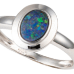 Sterling Silver Ring Opal
