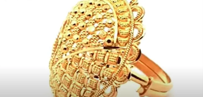 Gold Engagement Ring 1