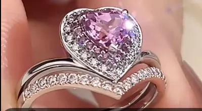 Heart Shaped Diamond Ring