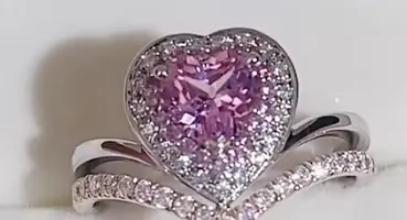 Heart Diamond Ring