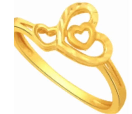 Beautiful Plain Gold Rings