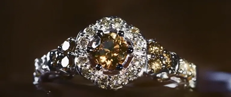 Chocolate Diamond Ring