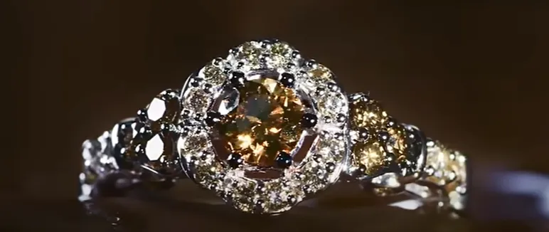 Chocolate Diamond Ring