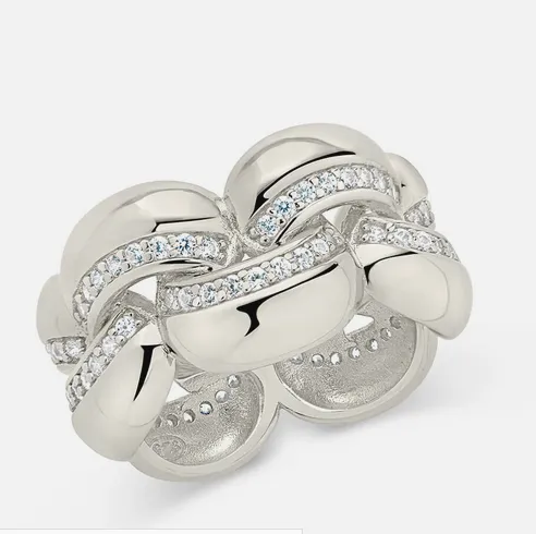 Chunky Silver Ring 1