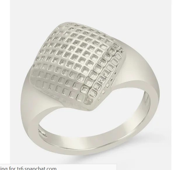 Chunky Silver Ring 3