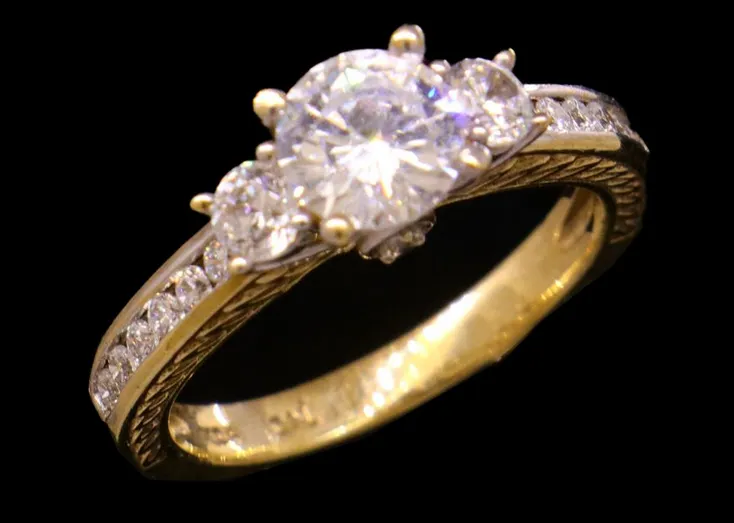 Gold Bridal Ring 3