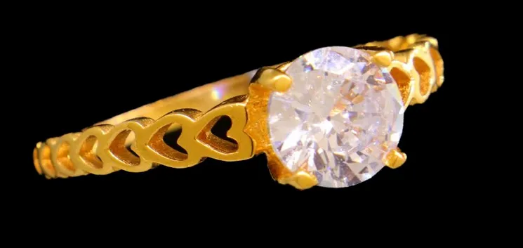 Gold Bridal Ring