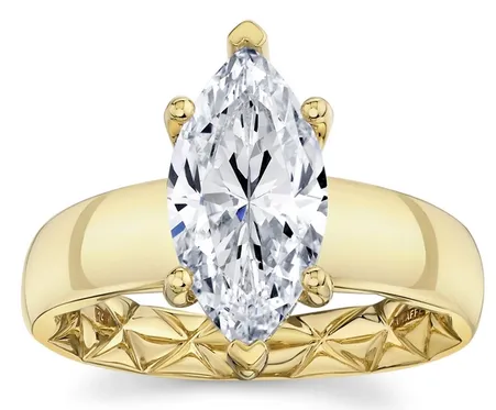 Gold Ring For Fiance