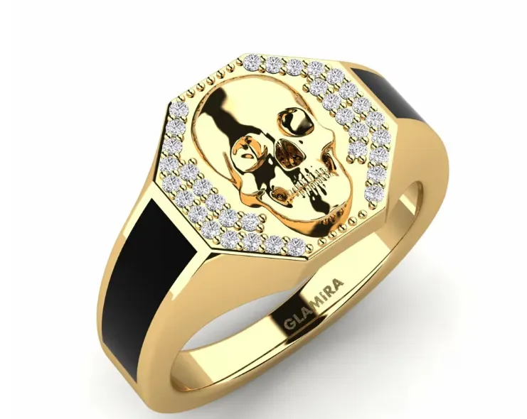 Mens Gold Ring Jewelry 5