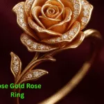 Rose Gold Rose Ring